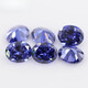 DL 1998 Fat Donglai quality loose tanzanite egg-shaped tanzanite sapphire ring oval tanzanite 2*3mm