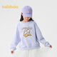 Balabala children's clothing children's long-sleeved sweatshirt girls 2025 spring trend [miiiichan IP]208125121003