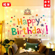 
Birthday background cloth hanging cloth birthday tapestry photo background cloth tapestry hanging cloth children's party banquet scene layout background wall decoration cloth birthday 3519 70cm high * 100cm long (collection plus purchase and get installation bag + 6 meters star
