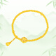 Gold Xiaoxiu Gold Bracelet Women's Football Gold 999 Fuman Lotus Bracelet Six-Phase Flower Transport Beads Ancient Method Inheritance Wedding Gifts 10g, Fuman Lotus Bracelet [More Refund and Refill]