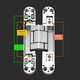 XMSJ Custom INVISIBLE DOOR HIGH