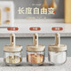 Best Helper Seasoning Jar Seasoning Box Seasoning Bottle Salt Shaker Home Kitchen Sealed Seasoning Box Retractable Spoon Cover Integrated Free Shipping 3 Pack Freely Retractable
