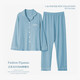 Femaiibo-Pyjamas für Frauen im Frühjahr und Herbst Baumwolle Langarm 2023 Neues Sommer Dünn Frauen japanischer Freizeitkleidung Set 9901-Krimson Red M (geeignet für 80-100Jin [Jin gleich 0,5 kg]) Qualitätsqualität