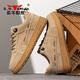 Chaussures masculines de la famille Bull 2024 Printemps et été Nouveaux chaussures de travail en toison rétro en cuir authentique décontractée basse chaussures parfaites britanniques khaki 42