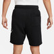 Nike (NIKE) shorts men's pants 2025 summer knitted sports pants breathable casual style running loose basketball lace-up trousers cotton breathable/loose DX0503-010 black M Recommended 120-130Jin [Jin equals 0.5 kg]