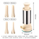 Zhenxi Sausage Enema Manual Sausage Enema Manual Tools Stainless Steel Household Hand Push Sausage Filling Artifact Household Sausage Enema 4 Tubes