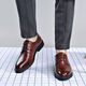 
Playboy (PLAYBOY PHYSICAL) genuine leather men's shoes business formal casual leather shoes men's suit shoes British style pointed toe work shoes black H11303 38