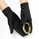 Hai Yiduo Jewelry Shopping Guide Special Gloves Luxury Diamond Watch Counter Etiquette Display Live Photo Gloves High-stretch Black 1 Pair [Universal for Men and Women]