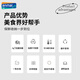 Anmai Antibacterial food grade plastic fresh-keeping box Sealed freezer fresh-keeping box storage box Student lunch box S1365 round 1.9L