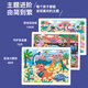 Miaowaer Magnetic Photo Frame Puzzle Puzzle plat pour les enfants de plus de 3 à 6 ans