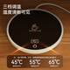 
CLCEY constant temperature cat water dispenser yogurt machine ceramic heating cat bowl pet winter insulation drinking water bowl dog drinking water utensil white 400ml ceramic bowl