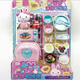 Pink Rabbit Play House Toy Serie Prinzessin Kühlschrank Set Küche Waschmaschine Registrierkasse Girl Geschenk Douyin Yiyan 17081 Toast