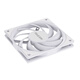 
Zero Degree Shijia UT12015 thin chassis fan 12cm PWM intelligent temperature control computer desktop 12cm heat dissipation fan 120mm small four-pin connector Thickness 15mm UT12015 white (thickness 15mm)