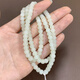 KZD auténtica cadena de jade hetiana xinjiang blanca jade bead brazalet cadena colgante lychee blanca pulsera múltiple sn13796x7m 5x6mm