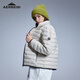 
Alpine anti-diamond down jacket for men and women, large size fashionable sports jacket can be used as an inner liner or outside. Beige L