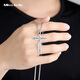 Miss JuJu platinum cross pendant for men, pt950 platinum pendant, fashionable reversible design pendant for women, weight 11.7-11.9g + with black leather cord