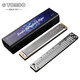 Tongbao Tombo harmonica japonais Gong importé Gong 24-trous polyphonique C Tune 6624S Général de niveau de performance 24-A Tune