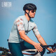 Lampada New Professional Cycling Jersey Short Sleeve Tops Road Bike Mountain Bike Summer Men's Fashion Fashion - Milkshake White Short Sleeve M (Suitable for weight 100-119 Jin Jin equals 0.5 kg)