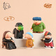 Big Gallery (BigGallery) graduation season surprise gifts for girls toys and birthday gifts. Big Artist series ornaments figures - Son of Humanity