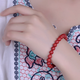 San Artisan Coral Bracelet Akha Bracelet Sardine Momo