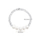 Chao Acer Freshwater Pearl S925 Silver Ring Broken Silver Women's Silver Jewelry Bracelet for Girlfriend's Birthday Gift Multiple Pearl Styles