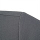 MONTAGUT Crisp and Stylish & Contrast Lapel Autumn Simple Casual Long Sleeve Men's Polo Shirt JG Dark Gray XL