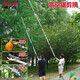 DELIXI ELECTRIC Fruit Picking Artifact Pruning Shears Telescopic High Branch Shears High Altitude Fruit Picking Extended Picker High Altitude Fruit Picking Manual Farm Tools 1.2-2.2 Meters/Thickened 2 Sections Telescopic + 3 Piece Set