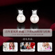 Lao Fengxiang's sterling silver earrings for women Freshwater Pearl Tears of the Moon Earrings Wedding Anniversary Birthday Gift for Girlfriend Tears of the Moon Earrings*Brand Original Gift Box