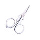 Zhang Xiaoquan Zhang Xiaoquan Scissors Stainless Steel Foldable Fishing Scissors Travel Scissors Portable Mini Keychain No. 333 (Small)
