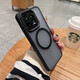 Wang Chong Suitable for Xiaomi 14/14pro mobile phone case magnetic absorption and heat dissipation, full-inclusive transparent, non-yellowing, anti-falling, anti-fingerprint 15Pro new simple mobile phone case wireless charging Xiaomi 14 transparent full-inclusive case + super magnetic absorption Real machine mold opening