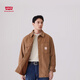 Levi's Levi's autumn and winter workwear Barn style men's American retro loose casual corduroy shirt jacket camel L