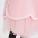 Jnby von Jnby Jiangnan Stoff Kinderkleidung Cotton Elastic Lufschicht Langarm Mesh Kleid Herbst und Winter Mädchen Kinder 1o8g13780 639/Gummipulver 130 cm