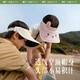 
Beneunder Children's sun protection hat sun hat sun hat boy girl empty top hat outdoor hat white bear
