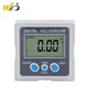 WD high-precision digital display inclinometer mini level inclinometer level ruler slope gauge electronic angle metal with magnet on three sides-A50