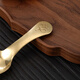 Betfair pure brass high-end tea spoon tea shovel household tea spoon Kung Fu tea set accessories copper tea spoon tea ceremony tea set brass lotus tea spoon