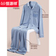 Hengyuanxiang Pajamas Men's Pure Cotton Spring и осенью с длинными рукавами в воздухопроницаемость и повседневная носимая одежда на открытом воздухе.