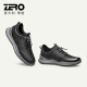 零度【休闲皮鞋 断码捡漏特价】Zero男鞋休闲鞋真皮男士轻便柔软 R12532黑色 38