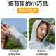 PGM高尔夫服装女士防晒衣夏季运动防紫外线upf50+轻薄连帽外套 YF687-雅致灰