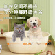 Zhongda Pet Cute Bathtub Thick Plastic Bath Long Basin Dog Bathtub Golden Retriever Bathtub Heightened Large Blue Suitable for Medium and Large
