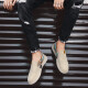 Pavilio de citron Beijing lienzo zapatos para hombres 2025 nuevos zapatos de lienzo casual de verano de mil capas de una pinza de un pin de estilo delgado 41 (255 mm)