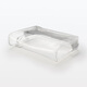 Muji PU Прозрачная сумка для хранения макияжа Портативная макияжная сумка дома.