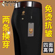 啄木鸟夏季薄款休闲裤子中年男士高弹力长裤免烫直筒宽松商务西裤 20607/686 虎头款-灰色 33