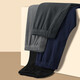 Seamless bottoming Men's thermal pants Seamless autumn and winter autumn trousers Double-sided brushed slimming bottoming fleece pants Black 2XL Recommended weight 125-140Jin Jin equals 0.5 kg