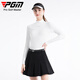 
PGM Golf Clothing Women's Ice Silk Sunscreen Base Shirt Top T-shirt Summer Sports YF677-White [Top] [Ice Silk] S