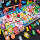 Bonath Children's Early Education Puzzle 1-23-6 ans Numéro Cognitive Building Blocs Baby Intelligence Development Toys for Boys and Girls New Dinosaur Lettres numériques