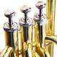 Jinbao JBBR-1221 stand-key midrange number stand-key three piston brass white copper phosphor bronze wind instrument