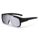 Ruoyu Cycling Glasses Myopia Set Road Bike Outdoor Sports Sunglasses Mountaineering Windproof Color-Changing Goggles Round Face Sunshade [Cycling/Mountaining Glasses] Black Silver/Can Set Myopia Glasses Unisex/High Definition UV Protection