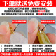 Fat Donglai same style 18k gold pendant buckle thickened clip melon seed buckle jade jade inlaid K 18K yellow gold No. 59