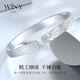 Nur (Winy) Silber Armband Fuß Silber 9999 Armband Festkreis Silber Schmuck Mode Geburtstagsgeschenk Schmuck für Freundin Mutter