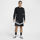 耐克（NIKE）官方JA莫兰特男子防晒速干长袖篮球上衣夏季HJ3892 010黑/白 3XL